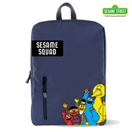 SST4 กระเป๋าเป้ Sesame Street Squad of five Backpack BP A175S Blue W12xH17x5 5 in