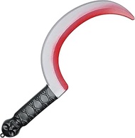 Bloody Sickle Weapon Prop - Fake Zombie Costume Accessories Weapons Knife Props With Jolly Roger Han