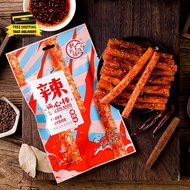 Three Packs of Latiao Spicy Strips Classic Snack from China