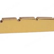 Xm-Four-string Electric Bass Brass Metal Nut Bridge Front Nut 42mm 38mm Long