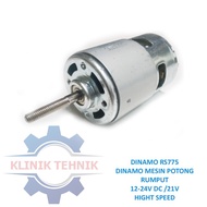 Ready Klinik Tehnik Dinamo RS755 12-24v/21v dc dinamo mesin potong