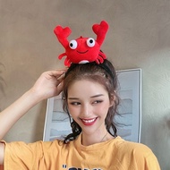 Funny Cute Headband Lobster Crab Carrot Salted Fish Funny Headband