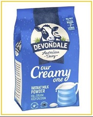 DEVONDALE 德運全脂奶粉藍色 INSTANT FULL CREAM MILK POWDER 1KG