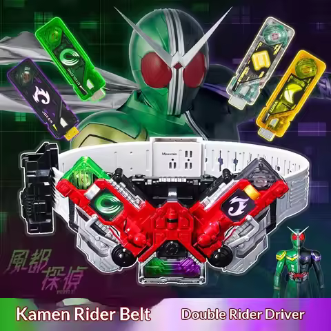 In Stock Bandai CSM Kamen Rider W Double Driver Belt Full Set Linkable Cyclone Joker Gaia Memory Tra