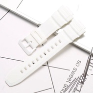 Resin Strap Suitable For Casio MCW-100H W-S220 HDD-S100 AE2000W 16mm Mens Sports Waterproof Watchban