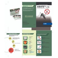 Abate Basf Ubat Jentik Jentek (10g) Abate 1.1G (10g per small pack) Mosquito Larvae Killer air baja 