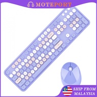 【MOTEPORT】PurpleSWEETWireless Mouse Set Color Lipstick Girl Punk FvoB