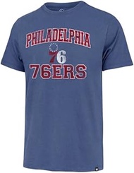 '47 Philadelphia 76ers Mens Womens Union Arch Franklin Tee Adult Cadet Blue T-Shirt