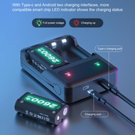 2 x2600mAh Rechargeable Battery For Xbox Series X/S/Xbox One S/X Controller Battery For Xbox One + USB Battery Charger