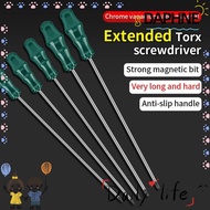 DAPHNE Torx Screwdriver, 400mm T15 T20 T25 T30 Hexagon Screwdriver, Portable Home Repair High Qualit