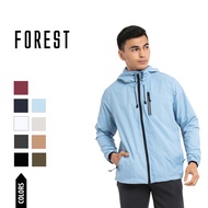 Forest Windbreaker Men Jacket Reflective Jogging Running Waterproof Jacket | Jaket Lelaki - 30361