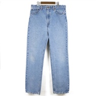 大きいサイズ メンズW38/L32 CANADA製 リーバイス Levi's 505 5ポケット デニムパンツ テーパードシルエット 実寸ウエスト92cm 股下81cm W36/L32相当 ジップフラ