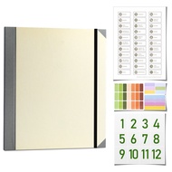 File Organizer Expandable Folder Letter Size Folder Portable Accordion File Folder for Documents