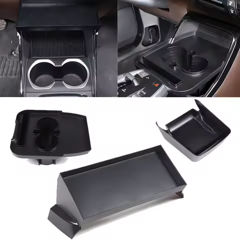 For BMW X1 ix1 X2 2023-2026 ABS Car Central Console Storage Box Organizer Container Tray Phone Holde