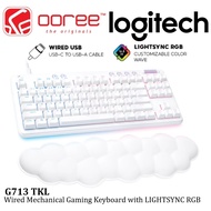 LOGITECH G713 TKL WIRED MECHANICAL GAMING KEYBAORD WITH GX MECHANICAL SWITCHES / LIGHTSYNC RGB LIGHT