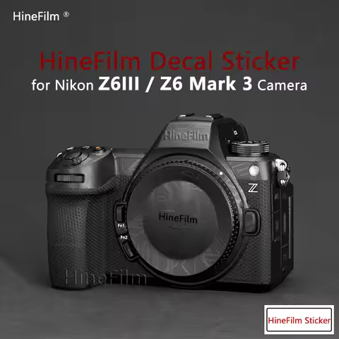 Hinefilm Skin for Nikon Z6III Camera Sticker Z63 Camera Premium Decal Skin Z6 III Camera Skin Wrap C