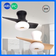 【GuangMao】DC Motor Ceiling Fan With Light(2 blades) Ceiling Fan in Living Room LED Lighting