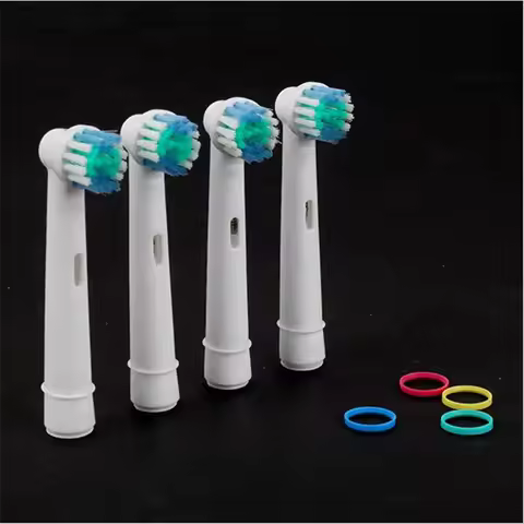 4PCS Replacement Brush Heads For Oral-B Electric Toothbrush Fit Advance Power/Pro