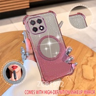 Casing Honor X6 X6S X8 X6A X6B X8A X8B 4G 5G Simple holder Phone Case for Lens Camera Protector TPU 