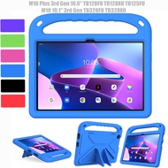 Lenovo Tab M10 Plus 3rd Gen 10.6" 10.1" TB128 TB128 TB125 TB328 Tablet Case Hand-held Soft Drop-proof Kids EVA Holder Cover