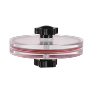 1 Piece Vinyl Record Cleaner Clamp Record Label Saver Acrylic Cloth Clean Tools Protective Clip Viny