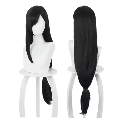 Anime Tifa Lockhart Cosplay Fantasy Synthetic Wigs Anime Game Final Fantasy VII Disguise Wig Adult W