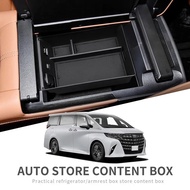 Armrest Box Storage Box For Toyota Alphard 2024-2026 Center Console Storage Box  Car Accessories