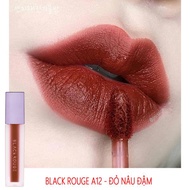 Son Kem Lì Black Rouge Air Fit Velvet Tint màu #A12 ĐỎ NÂU siêu đẹp