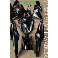 COVERSET Y15ZR V1,V2 CHAMELEON GREEN HAYABUSA HLD