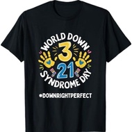 World Down Syndrome Day 321 Awareness Support Men Men T-Shirt