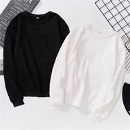 Plain solid Cotton Sweatshirt Unisex Sweater Men & Women Hoodie autumn / winter student's wear