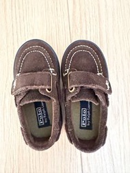 Polo 棕色嬰兒鞋