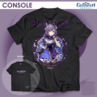 BST Áo Thun in Game Genshin Impact Mẫu áo in hình nhân vật Hệ ELECTRO Lisa - Keqing - Shogun v.v.v.