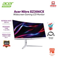 ACER NITRO XZ6 XZ306C XWMIIPPHX 29.5'' WFHD CURVED LED 200Hz GAMING MONITOR-WHITE