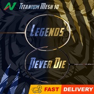 ✅ READYSTOCK ✅ A1 Ti-10 Titanium Mesh 10 Racket Head heavy 3U Sama Dengan Yonex Ti-10 FuHaiFeng, Tan