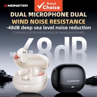 Monster AIRSTAR M300 Earphones Black Color Only OWS Gaming Wireless Bluetooth 6.0 Ear Clip Sports Ea