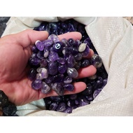§ Energy Ore 4kg Amethyst 9-12mm Crystal Crushed Stone (4000g) Unit Five Elements Belongs To Water
