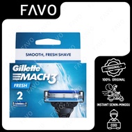 Gillette Mach 3 - 2 Cartridges