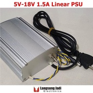 LINEAR POWER SUPPLY 1.5A 5V 6V 8V 9V 12V 15V 18V LM317 Regular PSU