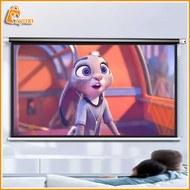 Skrin Projektor Projector Screen 3D 4K LCD Layar Projector Screen Screen Projector Wall Anti Light P