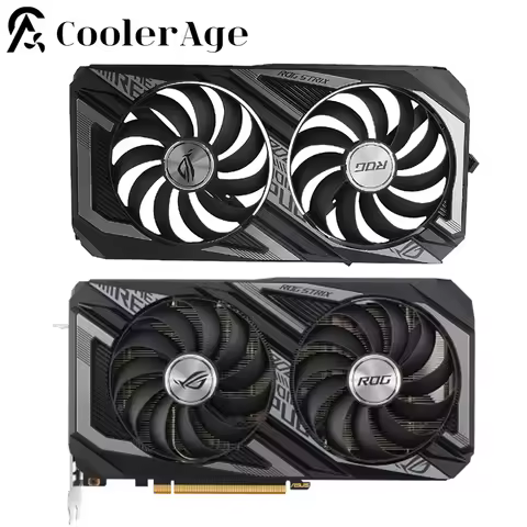 95MM CF1010U12D RX6600 Graphics Card Replacement Fan Case For ASUS ROG Strix Radeon RX 6600 XT OC Ed