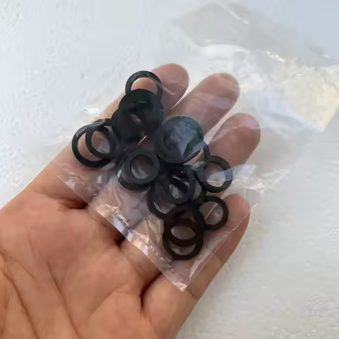 20pcs Square 2mm Mixed Idle Tire Wheel Belt Loop Idler Rubber Ring for Cassette Deck Recorder Tape S