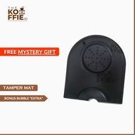 Silicone Holder Mat Tamper Espresso Coffee Barista Black tamping mat tamper mat