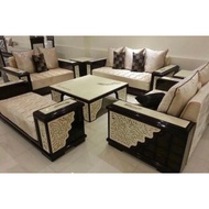 Brand new digns Sofa Set made with pure narra wood