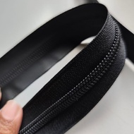 Zip Waterproof Tape Zip Gigi Nylon Potong Ikut Meter Tidak Termasuk Kepala