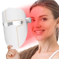 Colorful LED Beauty Mask Instrument Photon Rejuvenation Anti-aging Light Spots And Brightening Skin Tone