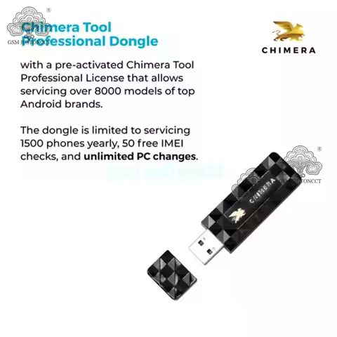 2025 NEW Original Chimera Dongle / Chimera Pro Dongle Tool (Authenticator) with Sam Activate Modules