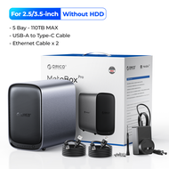 ORICO 126TB 7Bay NAS MetaBox Intel Celeron N5105 Quad Core CPU 8GB DDR4 2.5GbE Dual M.2 NVME Slot Ne