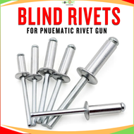 Blind Rivets 1/8x1/2 / 5/32x1/2 / 1/8x3/4 /3/16X12 white aluminum