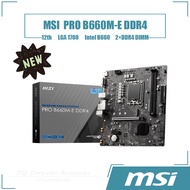 [NEW] MSI PRO B660M-E DDR4 Motherboard 2×DDR4 DIMM Intel B660 LGA1700 Desktop Mainboard